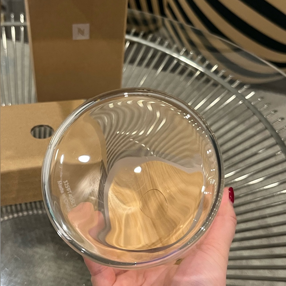 nespresso glass canister Can capsule dispenser Brand New Box! Coffee accessory - Picture 8 of 9